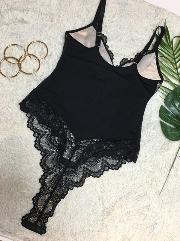 New Sling Lace One Piece Sleepwear